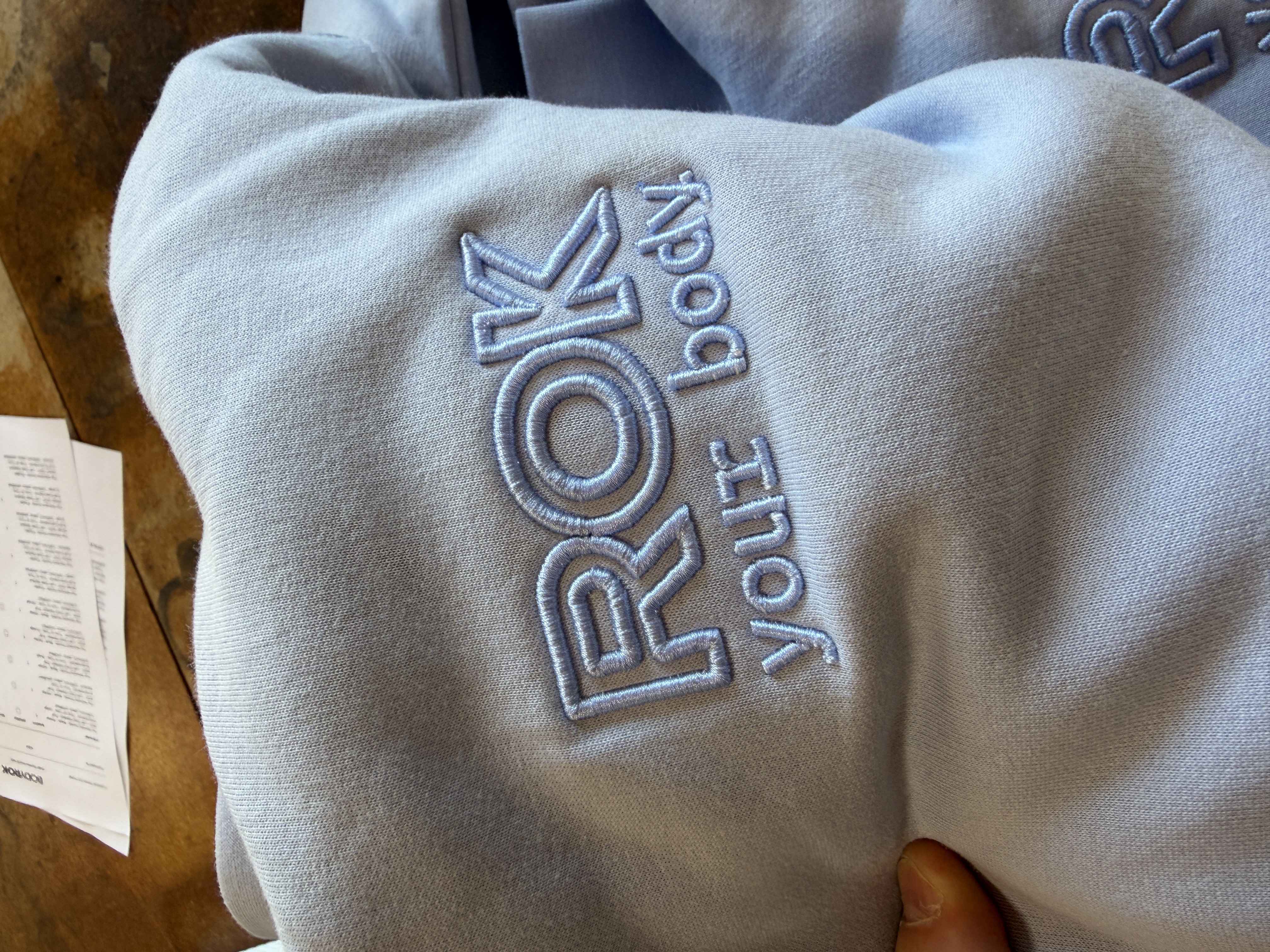 Embroidery — example 1