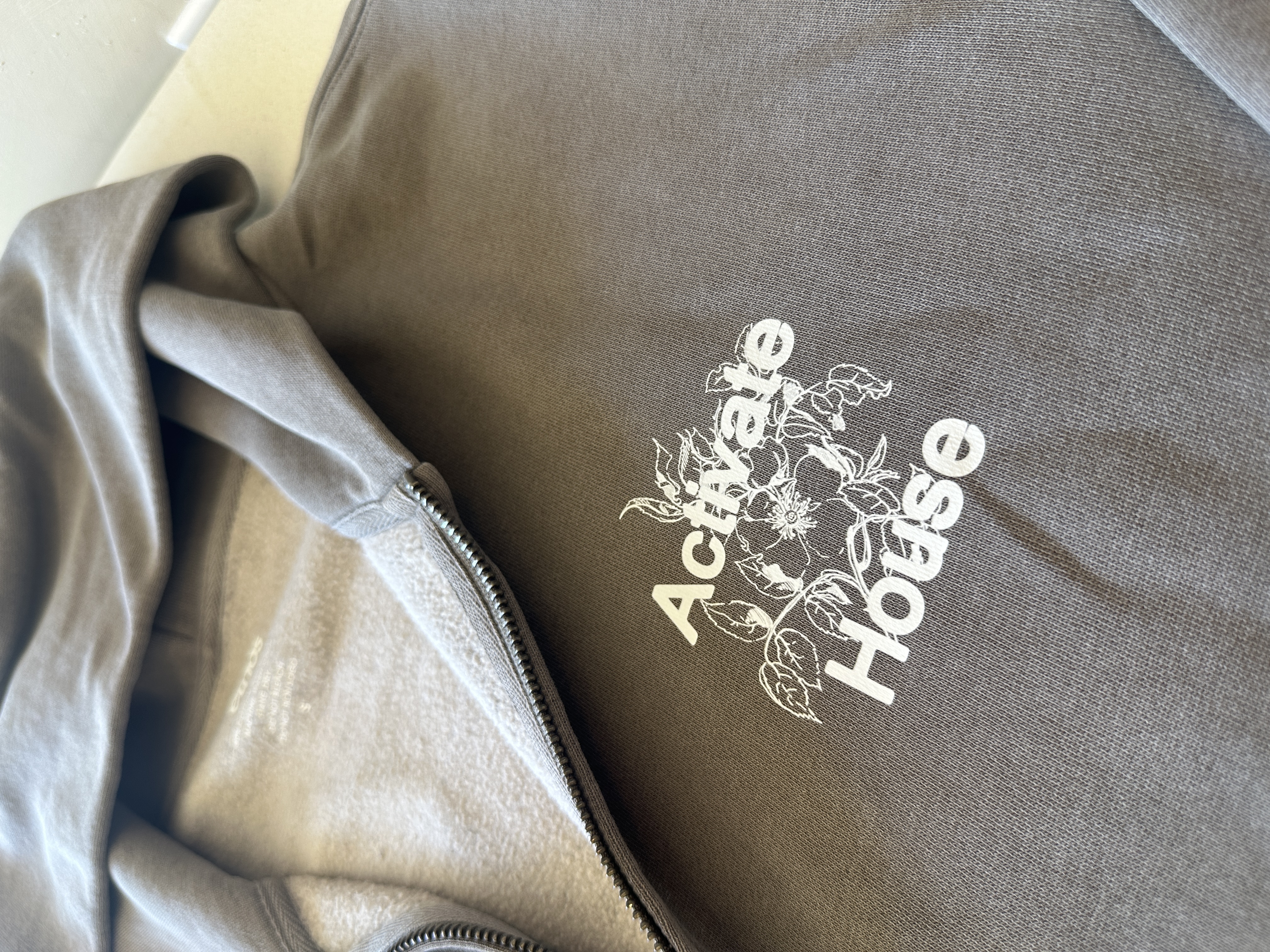 Printing — apparel detail