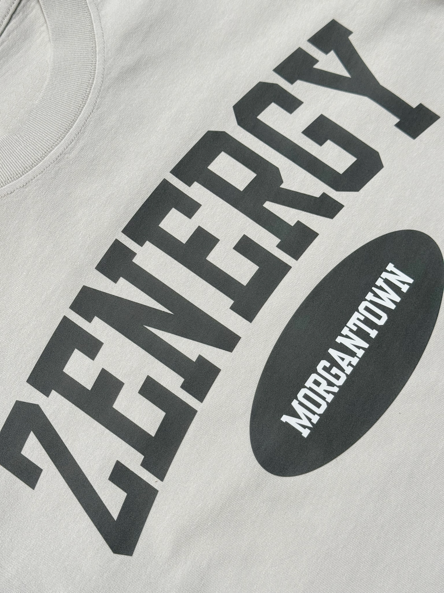 Printed apparel finish example 3