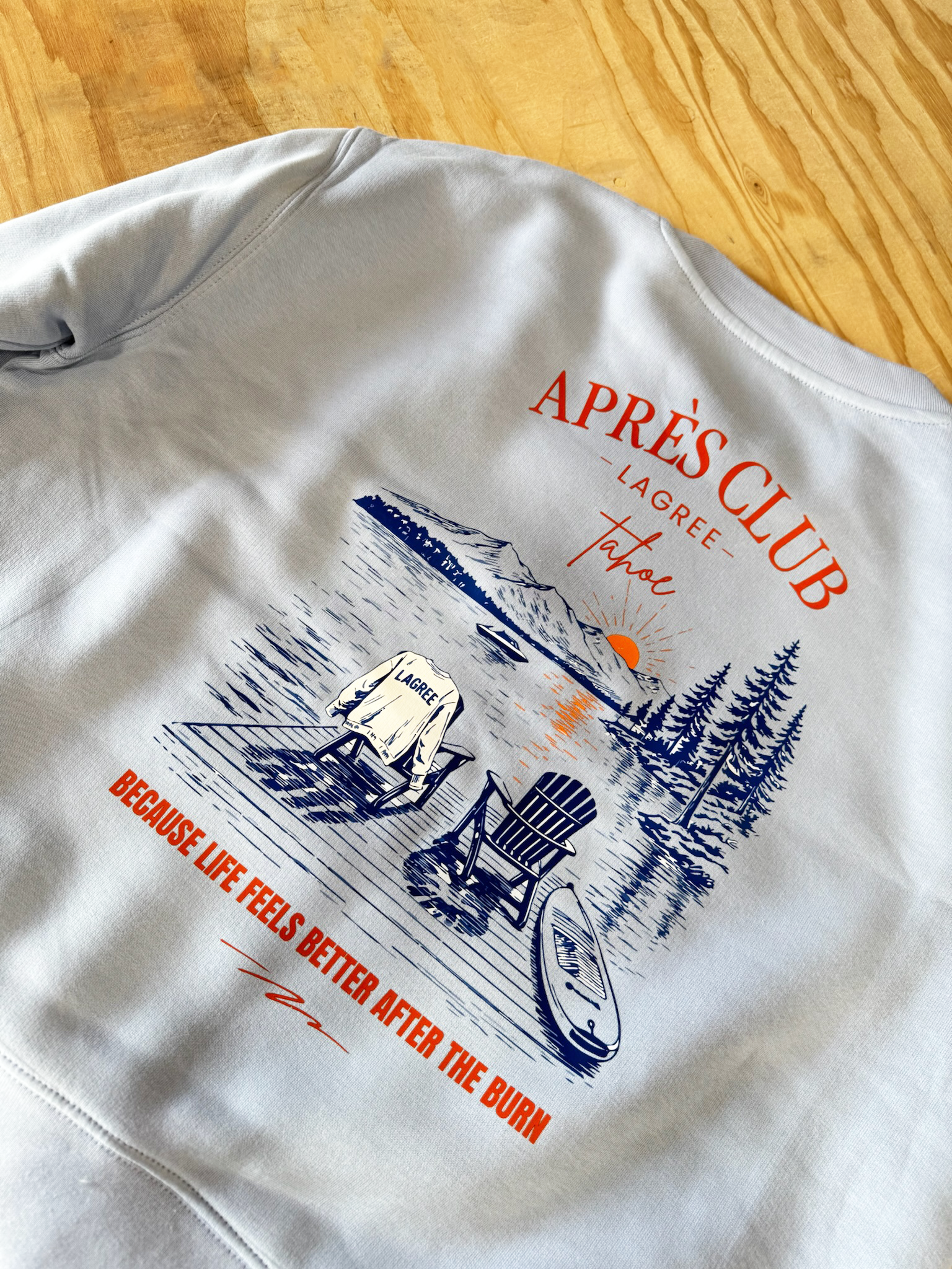 Printed apparel — main art